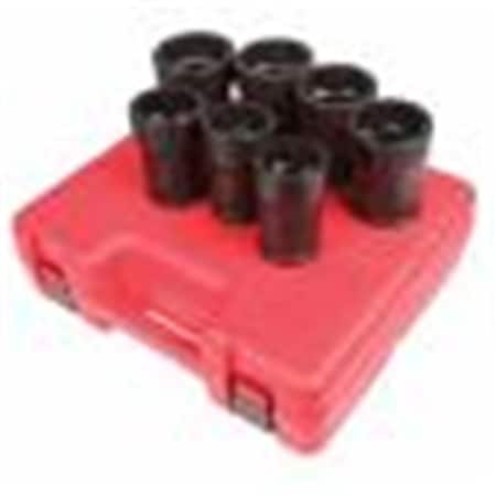 Gourmetgalley 4667 7 Piece 3/4 Drive Truck Pinon Locknut Impact Socket Set GO2960422